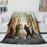 2025 NEW Lyle Lyle Crocodile Blanket Pattern Flannel Throw Room Decoration