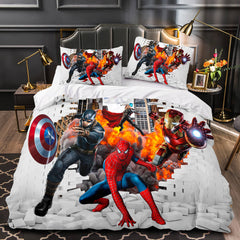 2025 NEW Marvel Avengers Cosplay Bedding Set Quilt Covers Without Filler