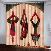 2026 NEW Marvel Superhero Spiderman Pattern Curtains Blackout Window Drapes