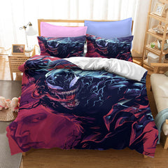 2026 NEW Marvel Venom Cosplay Bedding Set Quilt Cover Without Filler