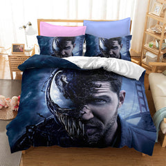 2026 NEW Marvel Venom Cosplay Bedding Set Quilt Cover Without Filler