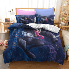 2026 NEW Marvel Venom Cosplay Bedding Set Quilt Cover Without Filler