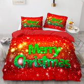 2025 NEW Merry Christmas Bedding Sets Kids Quilt Covers Room Decoration