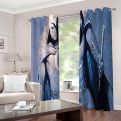 2025 NEW Moon Knight Curtains Cosplay Blackout Window Drapes for Room Decoration