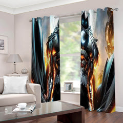 2025 NEW Moon Knight Curtains Cosplay Blackout Window Drapes for Room Decoration