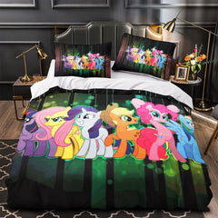 2026 NEW My Little Pony Bedding Set Quilt Duvet Cover Without Filler