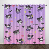 2026 NEW My Melody Kuromi Curtains Pattern Blackout Window Drapes