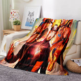 2025 NEW Naruto Blanket Flannel Throw Room Decoration