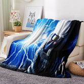 2025 NEW Naruto Namikaze Minato Kakashi Blanket Flannel Throw Room Decoration
