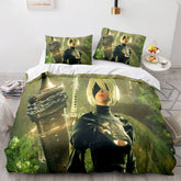 2025 NEW NieR Automata Cosplay 3 Piece Bedding Set Quilt Covers Without Filler