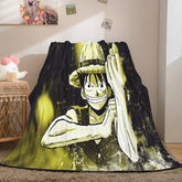 2025 NEW ONE PIECE Cosplay Soft Flannel Fleece Throw Blanket