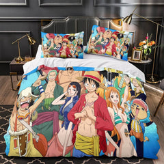 2026 NEW One Piece Bedding Set Pattern Quilt Duvet Cover Without Filler