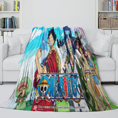 2025 NEW One Piece Blanket Flannel Fleece Pattern Throw Room Decoration