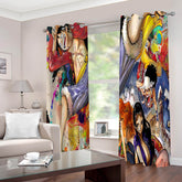 2025 NEW One Piece Curtains 2 Panels Blackout Window Drapes for Room Decoration