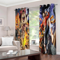2025 NEW One Piece Curtains 2 Panels Blackout Window Drapes for Room Decoration