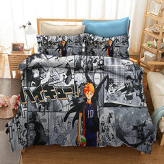 Haikyuu!! Duvet Cover Quilt Cover Pillowcase Quilt Cover Bedding Set