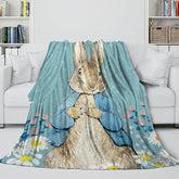 2025 NEW Peter Rabbit Blanket Flannel Throw Room Decoration