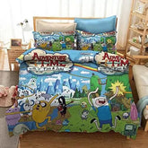 Adventure Time Duvet Cover Quilt Cover Pillowcase Bedding Set