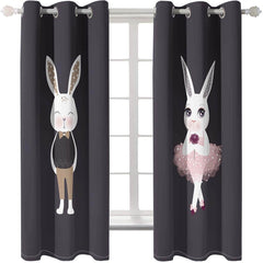 2025 NEW Rabbit Curtains Blackout Window Treatments Drapes for Room Decoration