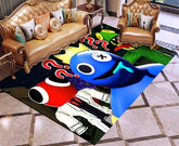 Rainbow Friends Graphic Carpet Living Room Bedroom Sofa Rug Door Mat Kitchen Bathroom Mats for Kids