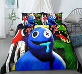 Rainbow Friends Duvet Cover Quilt Cover Pillowcase Bedding Sets