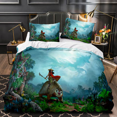 2026 NEW Raya and The Last Dragon Bedding Cosplay Quilt Duvet Covers Decoration Bed