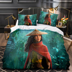 2026 NEW Raya and The Last Dragon Bedding Cosplay Quilt Duvet Covers Decoration Bed