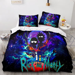 2026 NEW Rick and Morty Cosplay Bedding Sets Quilt Covers Without Filler