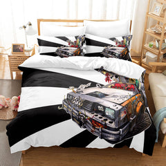 2026 NEW Rick and Morty Pattern Bedding Sets Quilt Covers Room Decoration