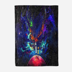 2025 NEW Rick and Morty Pattern Blanket Flannel Throw Room Decoration