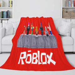 2025 NEW Roblox Blanket Flannel Fleece Throw Cosplay Blanket Christmas Bedding