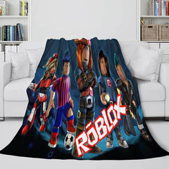 2025 NEW Roblox Blanket Flannel Fleece Throw Cosplay Blanket Christmas Bedding