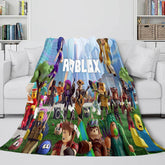2025 NEW Roblox Blanket Flannel Fleece Throw Cosplay Blanket Christmas Present