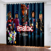 2025 NEW Roblox Curtains Blackout Window Drapes