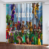 2025 NEW Roblox Curtains Blackout Window Treatments Drapes for Room Decoration