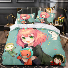 2026 NEW Anime SPY×FAMILY Pattern Bedding Set Quilt Cover Without Filler