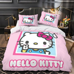 2026 NEW Sanrio Hello Kitty Bedding Set Quilt Duvet Cover Without Filler
