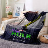 2025 NEW She Hulk Blanket Flannel Fleece Blanket Throw Cosplay Blanket Room Decoration