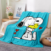 2025 NEW Snoopy Blanket Flannel Throw Room Decoration