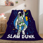 2025 NEW Space Astronaut Blanket Soft Flannel Blanket