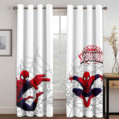 2025 NEW Spiderman Curtains Cosplay Blackout Window Treatments Drapes for Room Decor