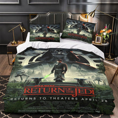 2026 NEW Star Wars Episode Vi Return Of The Jedi Bedding Set Quilt Duvet