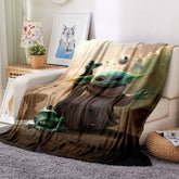 2025 NEW Star Wars Pattern Blanket Flannel Throw Room Decoration