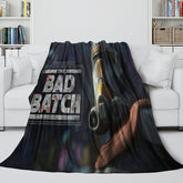 2025 NEW Star Wars The Bad Batch Blanket Flannel Throw