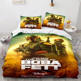 2026 NEW Star Wars The Book of Boba Fett Bedding Set Trailer Stills Duvet Cover