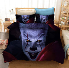 2026 NEW Stephen King's It Pennywise Cosplay Bedding Set Quilt Cover Without Filler