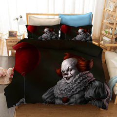 2026 NEW Stephen King's It Pennywise Cosplay Bedding Set Quilt Cover Without Filler