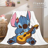 2025 NEW Stitch Blanket Flannel Throw Cosplay Blanket