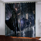 2026 NEW Superhero Batman Pattern Curtains Blackout Window Drapes