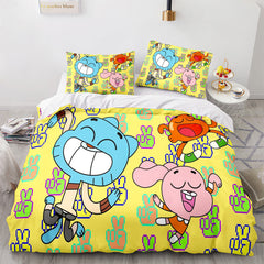 2026 NEW The Amazing World of Gumball Bedding Set Quilt Duvet Cover Bedding Sets